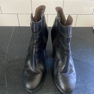 Frye Black Booties